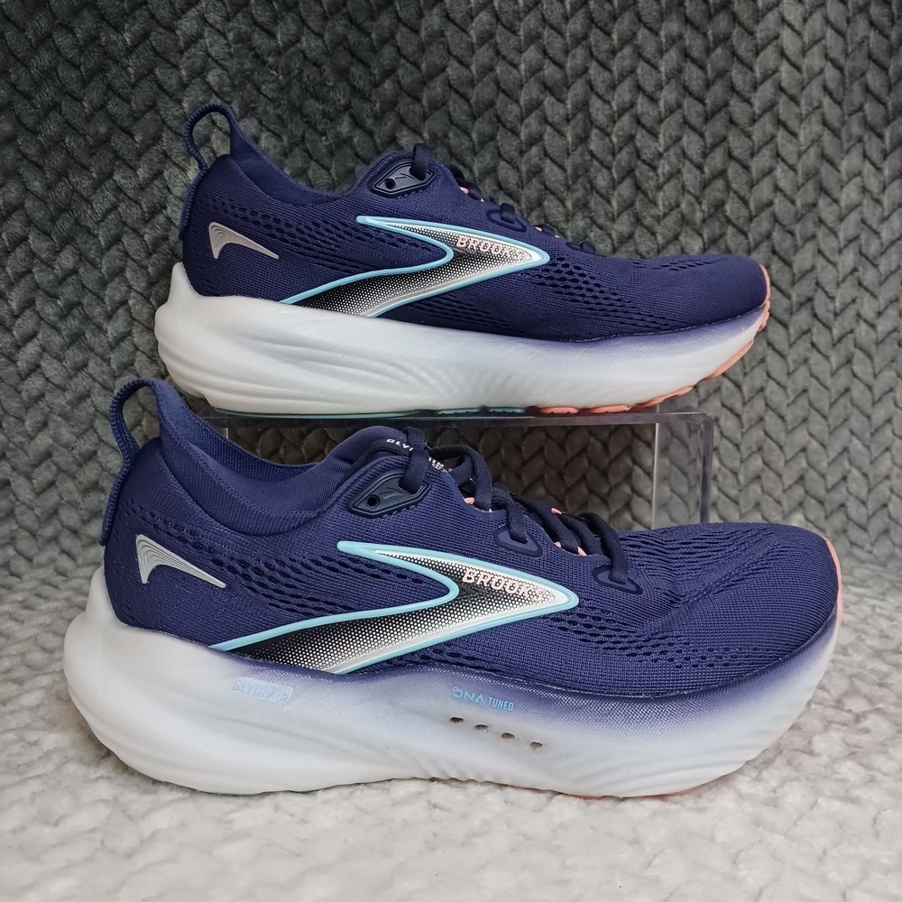 Brooks Glycerin 22 Blue Ribbon Dianthus Women's Walking Running Shoes Size 6.5